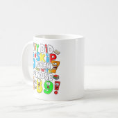 Funny Number Day Maths Mug | 7 8 9 Joke Kaffeetasse (Vorderseite Links)