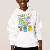 Funny Numbers Hoodie for Children | UK (Vorderseite)