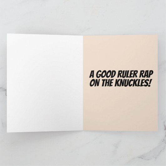 FUNNY NUN CATHOLIC BIRTHDAY GREETING CARD KARTE (Innenseite)