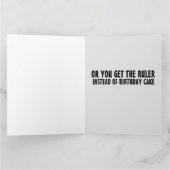 FUNNY NUN CATHOLIC BIRTHDAY OBEY GREETING CARDS KARTE (Innenseite)