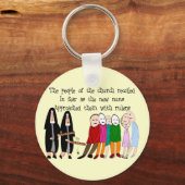 Funny Nuns Karten und Geschenke Schlüsselanhänger (Vorderseite)
