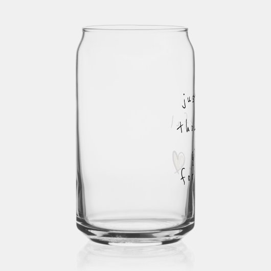 Funny nur ein nachdenkliches Geschenk für Sie Dosenglas (Rechts)