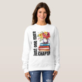 Funny nur noch ein Kapitel Sweatshirt (Vorne ganz)