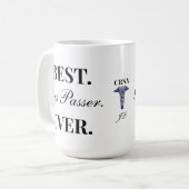 Funny Nurse Anästhesist Gas Passer individuell anp Kaffeetasse (Vorderseite Links)