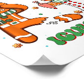 Funny Nurse Christmas, Have You Tried Icing It Poster (Ecke)