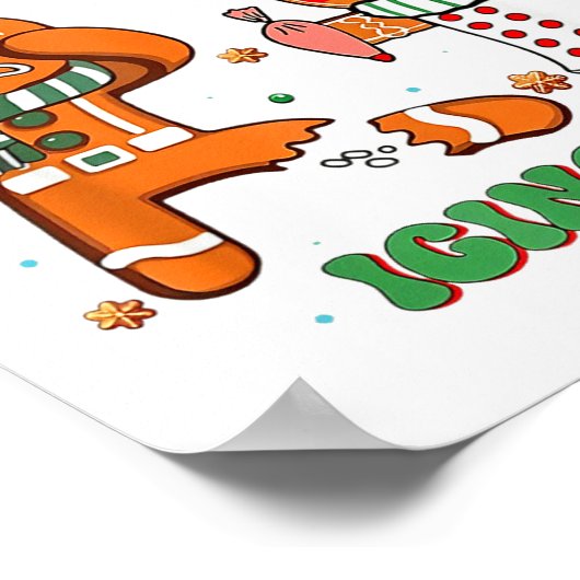 Funny Nurse Christmas, Have You Tried Icing It Poster (Ecke)