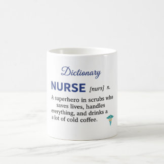 Funny Nurse Definition Gift  Kaffeetasse