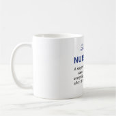 Funny Nurse Definition Gift  Kaffeetasse (Links)