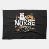 Funny Nurse Halloween Ghost Design Essential T-Shi Geschirrtuch (Horizontal)