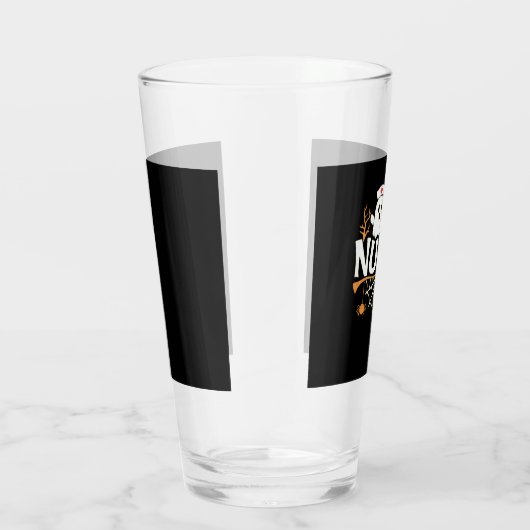 Funny Nurse Halloween Ghost Design Essential T-Shi Glas (Rechts)