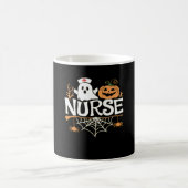 Funny Nurse Halloween Ghost Design Essential T-Shi Kaffeetasse (Mittel)
