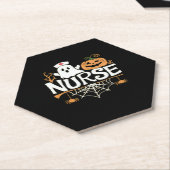 Funny Nurse Halloween Ghost Design Essential T-Shi Untersetzer (angewinkelt)