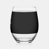 Funny Nurse Halloween Weinglas Ohne Stiel (Links)