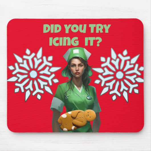 Funny Nurse Iss It Thunder_Cove Mousepad (Vorne)