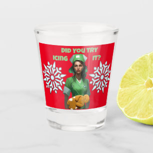 Funny Nurse Iss It Thunder_Cove Schnapsglas