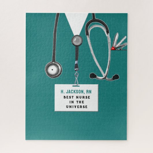 Funny Nurse Jigsaw Puzzle (Vertikal)
