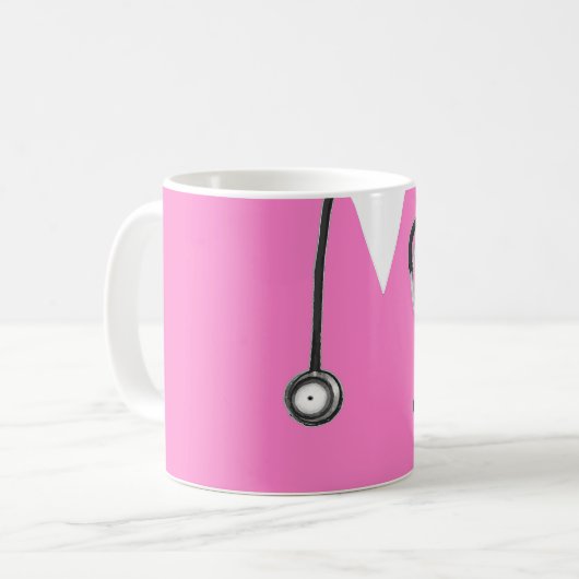 Funny Nurse Kaffeetasse (Vorderseite Links)