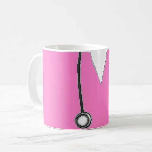 Funny Nurse Kaffeetasse (Vorderseite Links)