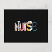 Funny Nurse Postkarte (Vorderseite)