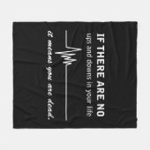 Funny Nurse Quotes Fleecedecke (Vorderseite (Horizontal))