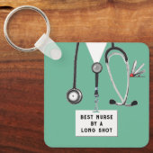 Funny Nurse Schlüsselanhänger (Vorderseite)
