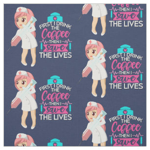 Funny Nurse Sprichwort mit Big Hypodermic Needle Stoff