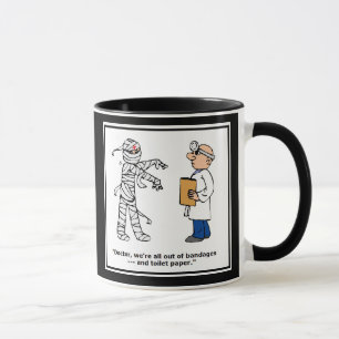 Funny Nurse Tasse oder Doctor Tasse - Toilettenpap