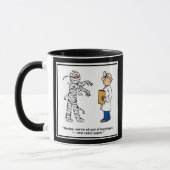 Funny Nurse Tasse oder Doctor Tasse - Toilettenpap (Links)