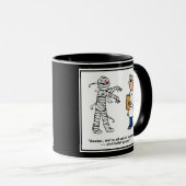 Funny Nurse Tasse oder Doctor Tasse - Toilettenpap (VorderseiteRechts)