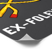 Funny Nurse Urology Crew T- Catheter Joke Student  Poster (Ecke)