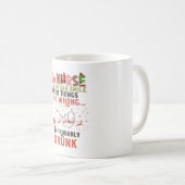 Funny Nurse Weihnachtsangebot Unglaublich witzig Kaffeetasse (VorderseiteRechts)