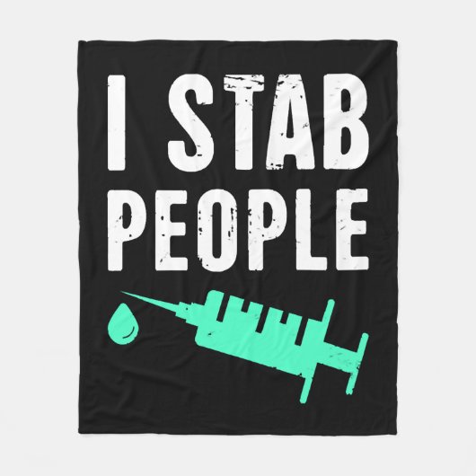 Funny Nursepetsdog-Liebhaber Fleecedecke (Vorderseite)