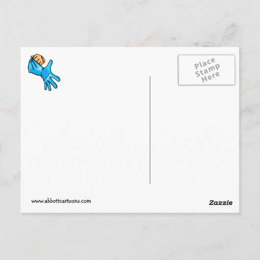 Funny Nurses Day Spaß Postcard Postkarte (Rückseite)