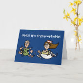 Funny Nurses Day Trypanophobie Card Karte (Gelbe Blume)