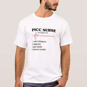 Funny Nursing Picc Team Krankenpflege registrierte T-Shirt