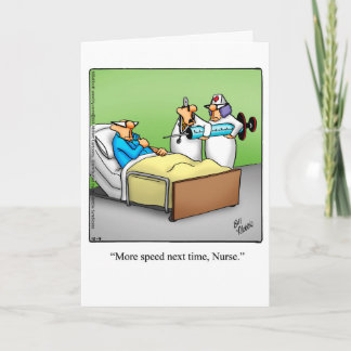 Funny Nursing School Abschluss Congratcard Karte