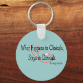 Funny Nursing Student Key Chains Schlüsselanhänger (Vorderseite)