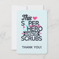 Funny Nursing Superhero Sprichwort Vielen Dank