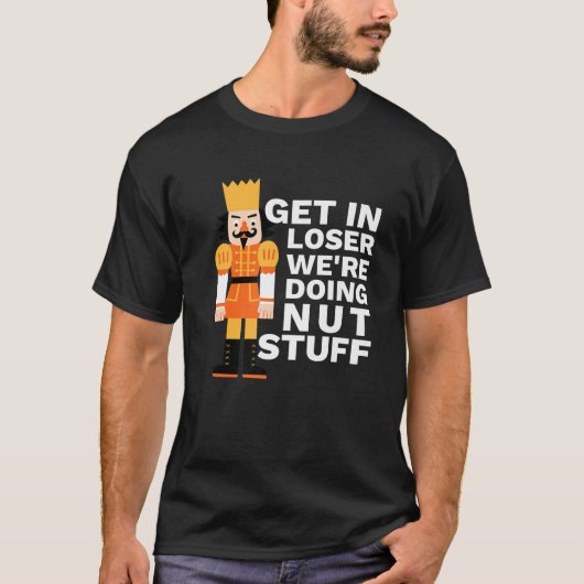 Funny Nutcracker Adult Deez Nuts Nutcracker Christ T-Shirt (Vorderseite)