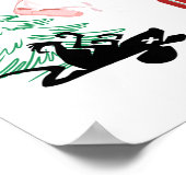 Funny Nutcracker Final Score Clara 1 Mouse King 0  Poster (Ecke)