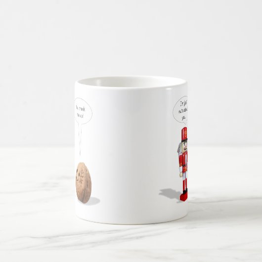 Funny Nutcracker Liebe Tasse (Mittel)