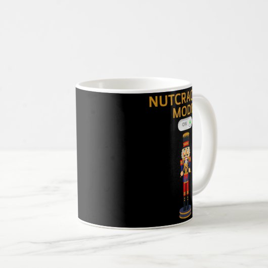 Funny Nutcracker Shirt Christmas Nutcracker Mode O Kaffeetasse (VorderseiteRechts)