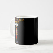 Funny Nutcracker Shirt Christmas Nutcracker Mode O Kaffeetasse (Vorderseite Links)