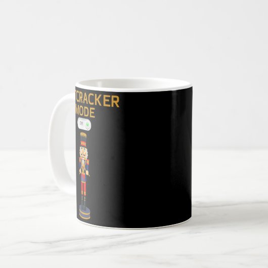 Funny Nutcracker Shirt Christmas Nutcracker Mode O Kaffeetasse (Vorderseite Links)
