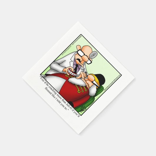 Funny Nutcracker Spaß Party Napkins Serviette (Ecke)