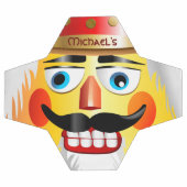 Funny Nutcracker Toy Soldier mit gepunktetem Schnu Fußball (Flach)