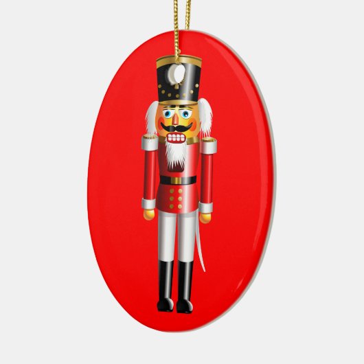 Funny Nutcracker Toy Soldiers Keramikornament (Links)
