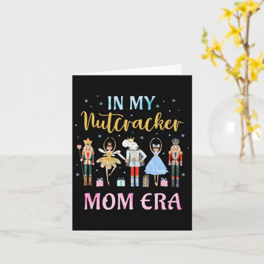 Funny Nutcracker Weihnachtsangebot in meinem Nutcr Karte (Gelbe Blume)