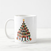 Funny Nutcracker Weihnachtsbaum Xmas Männer Frauen Kaffeetasse (Links)