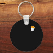 Funny Nutrition Facts Thanksgiving Apparel Macaron Schlüsselanhänger (Vorderseite)